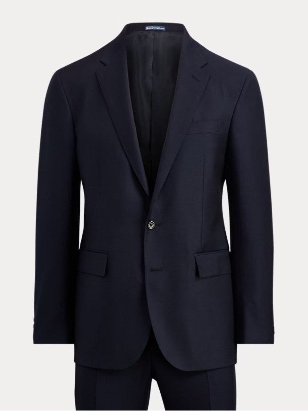 Ralph Lauren 100% Wool Navy Blue Slim Fit Sports Jacket Size 41 R